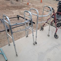 Standard Walkers With Two Wheels 