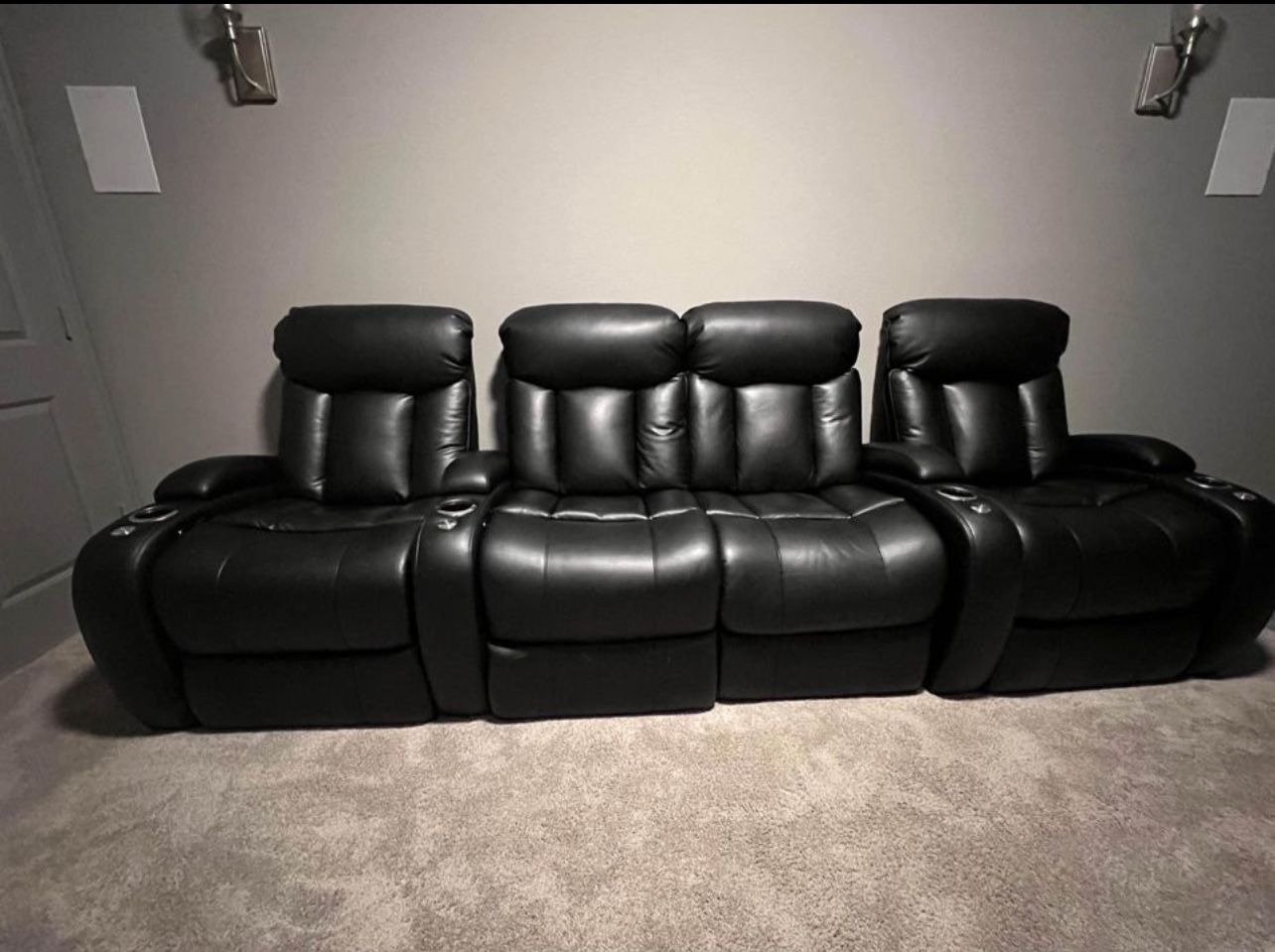 Power Reclining Media Room Chairs