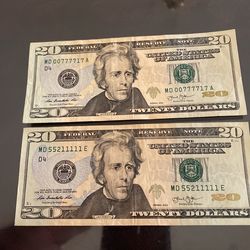 Bills With Rare Sería Number