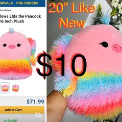 $10 Large 20” Elda the Ostrich Squishmallow like New