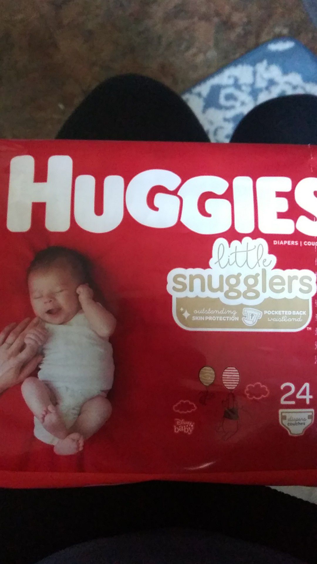 Huggies little snugglers newborn diapers new