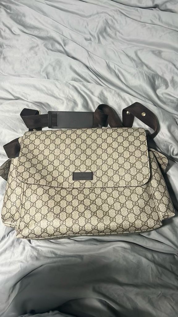 Gucci Supreme Diaper Bag