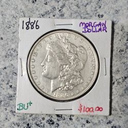 1886 Morgan Dollar