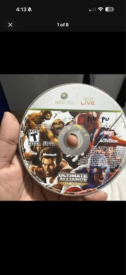 Ultimate alliance Gold edition and Ultimate alliance 2 both for Xbox 360