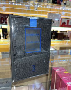 Bharara Double Bleu for men Cologne Perfume 3.4 oz
