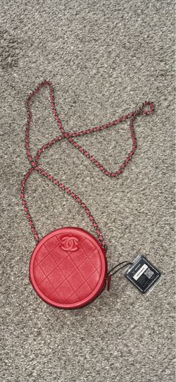 Chanel Round Clutch with Chain