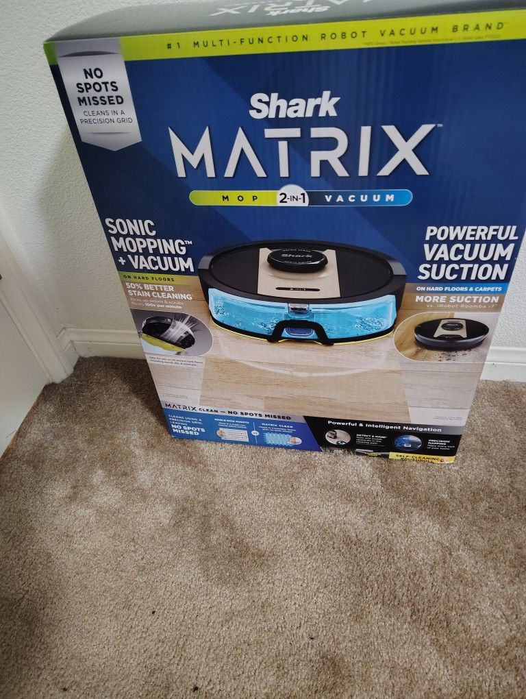 Shark Matrix Vacuum And Mops