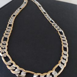 Gold 18k Figaro Necklace Chain