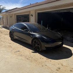 Tesla car wrap material