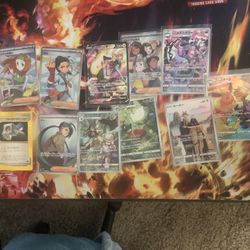Full Art Trainers Lot Trad Or Sell