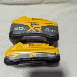 DeWalt Power Pack Batteries New 