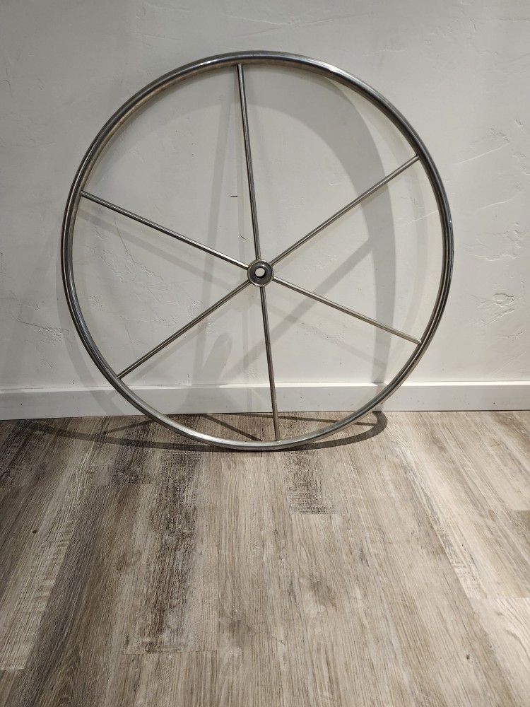 Ship Wheel,Boat, Stainless Steel