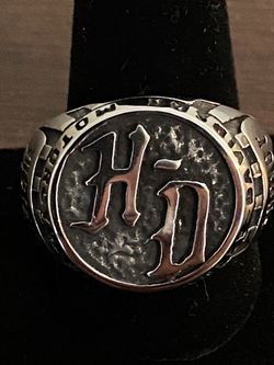 Stainless steel HD ring