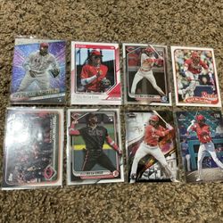8 Elly De La Cruz Rookie Baseball Cards Cincinnati Reds Young Star 2x All Star 