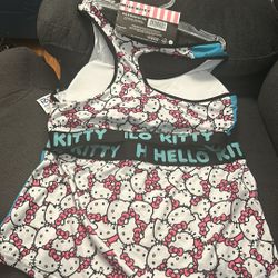 Sport Bra & Boy shorts Set