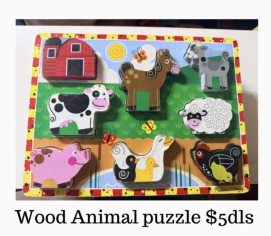Wood Animal Puzzle 