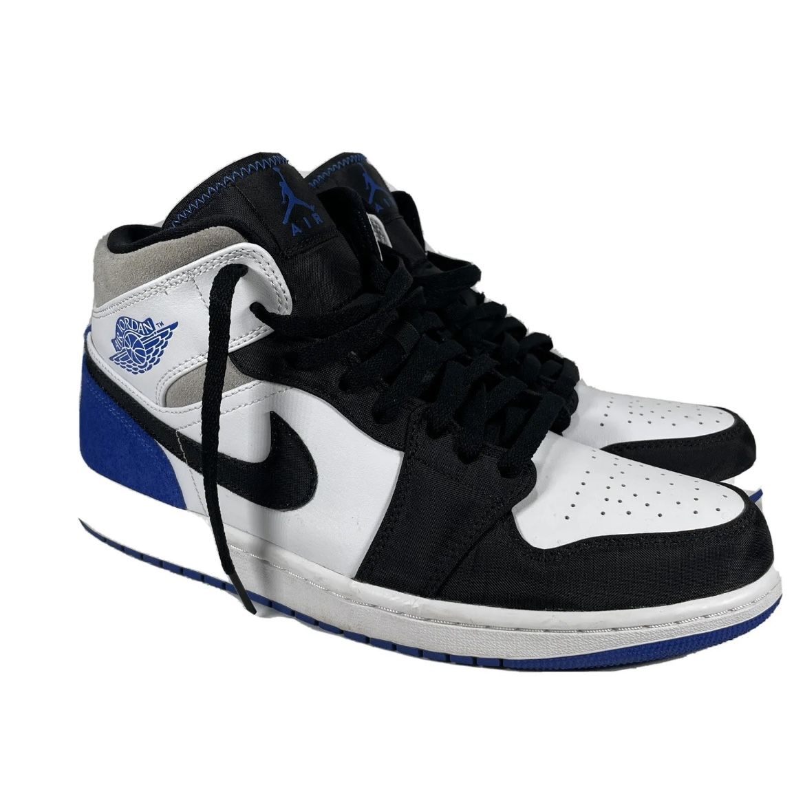 Nike Air Jordan 1 Mid SE Union Royal Black Toe Men's Size 10.5 Shoes NO BOX