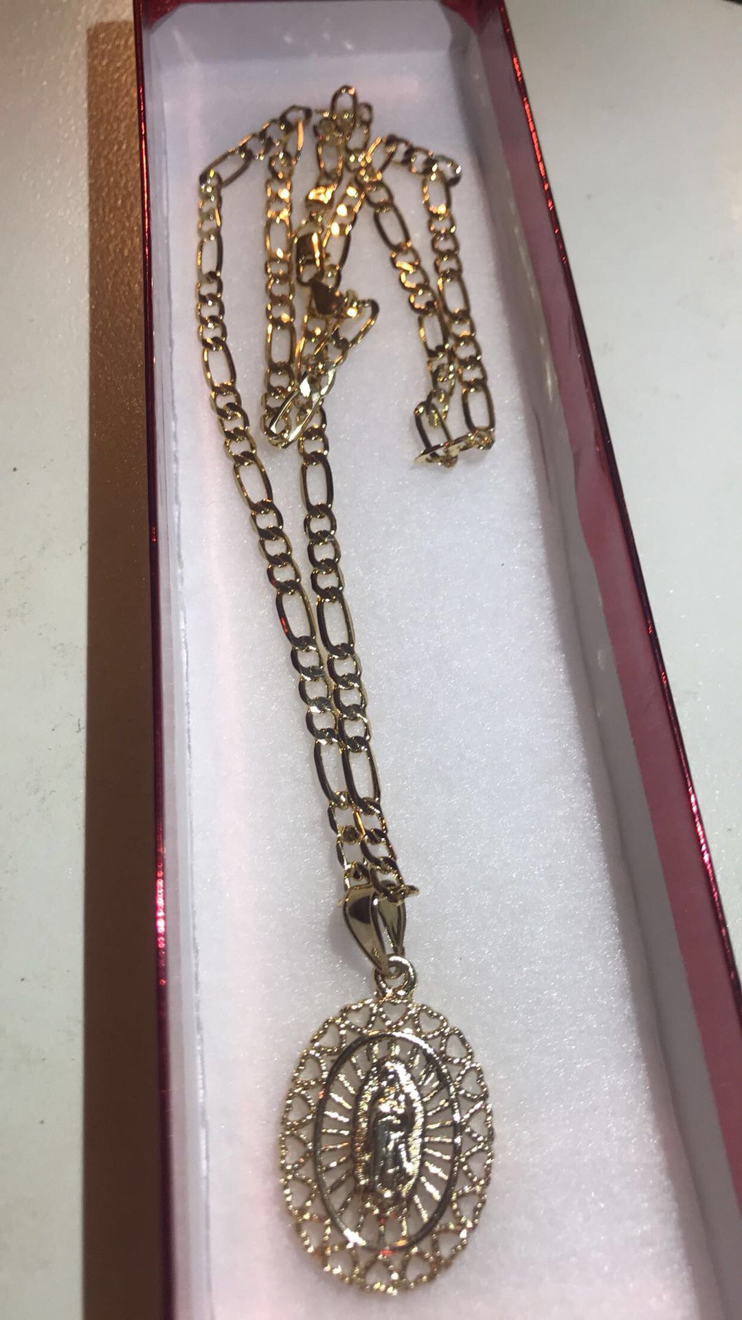 Chain with Guadalupe virgin