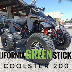Coolster 200cc California green sticker