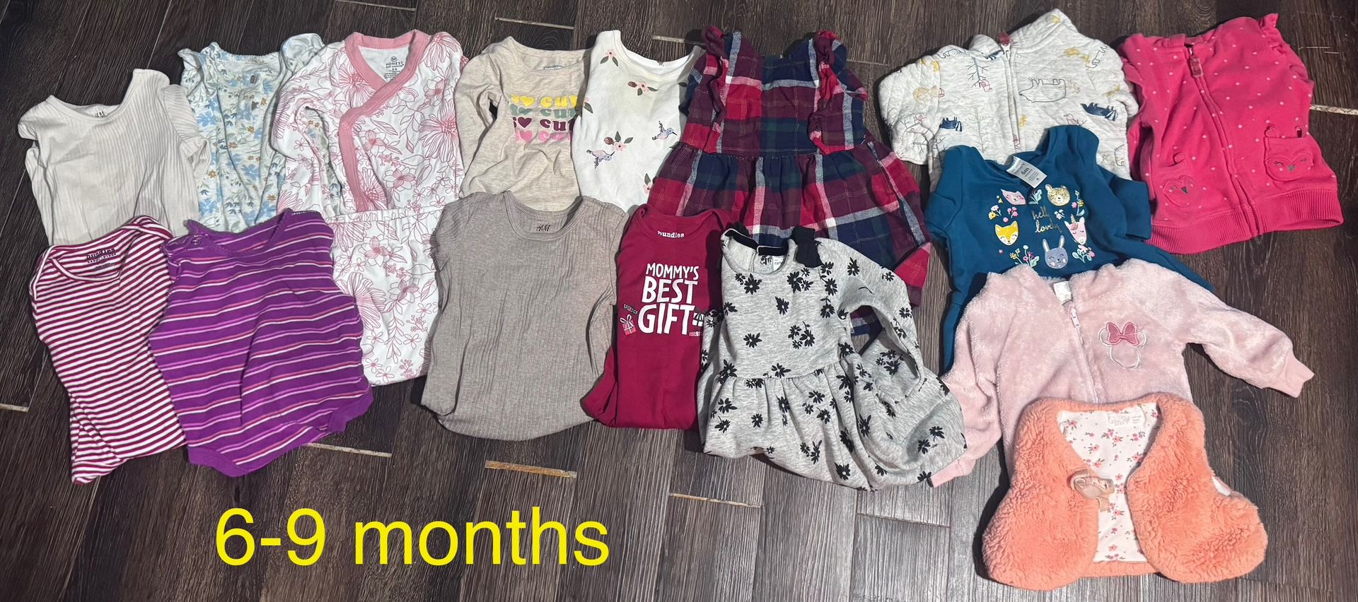 Baby Girl Clothes Size 6-9