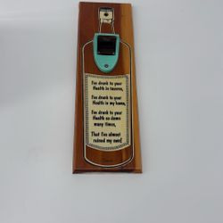 vintage mid-century modern wall-mounted bottle opener.