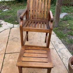 Teak Outdoor Chair - Kingsley Bate