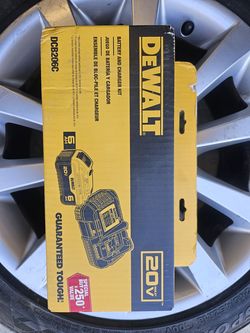 Dewalt 6.0ah Battery And Charger