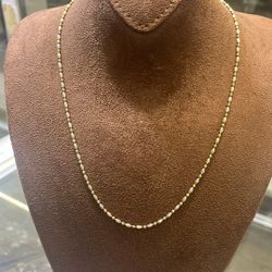 Gold Chain, 14 Karat 20 Inch #26711