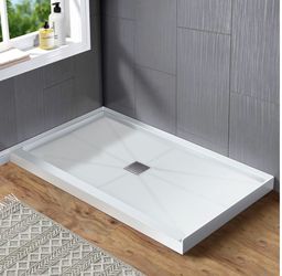Shower Base 48" L X 32" W With Center Drain