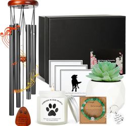 Loss of Dog Sympathy Gift - Pet Memorial Wind Chimes, Dog Memorial Gifts, Pet Memorial Gifts, Dog Memorial Gifts for Loss of Dog, Pet Remembrance Gift
