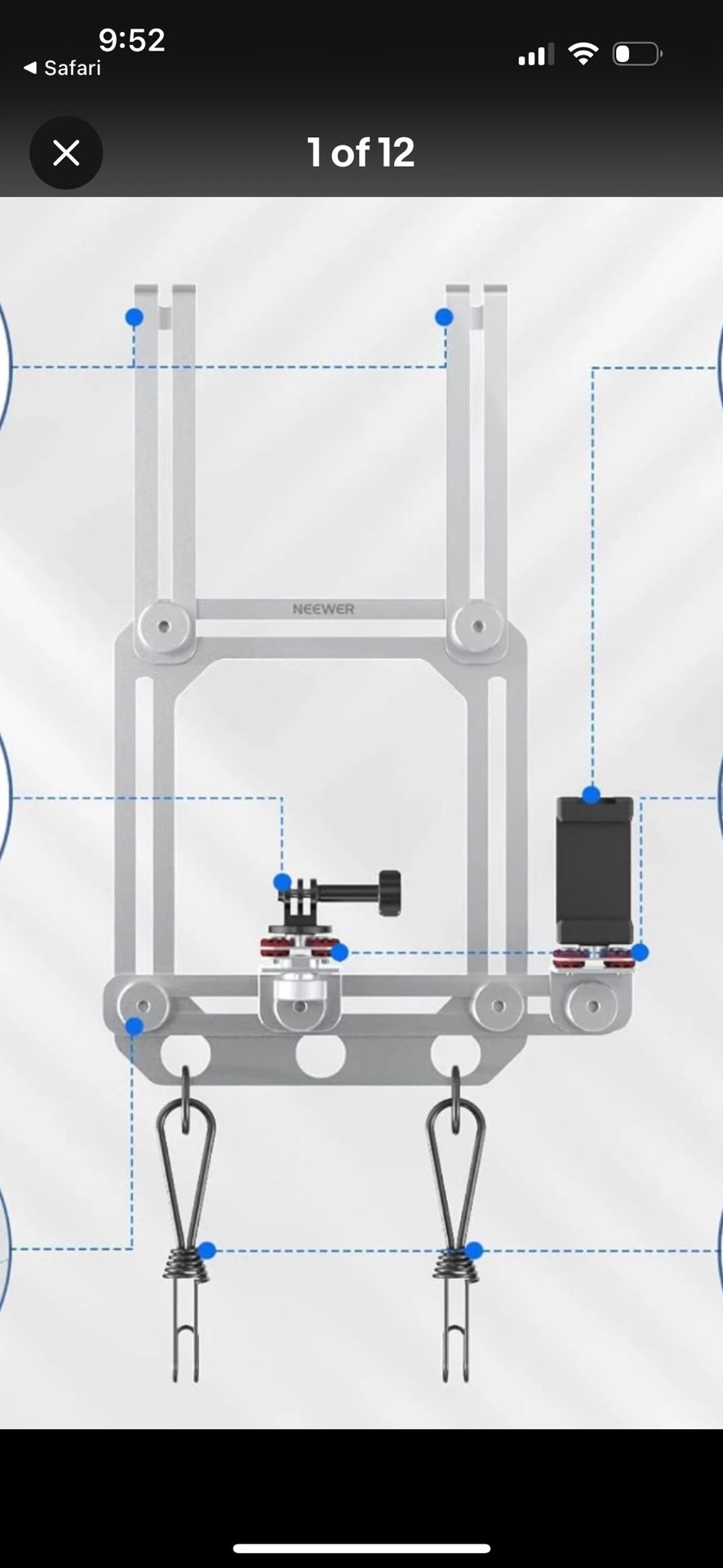 NEWER PA020 Fence Mount