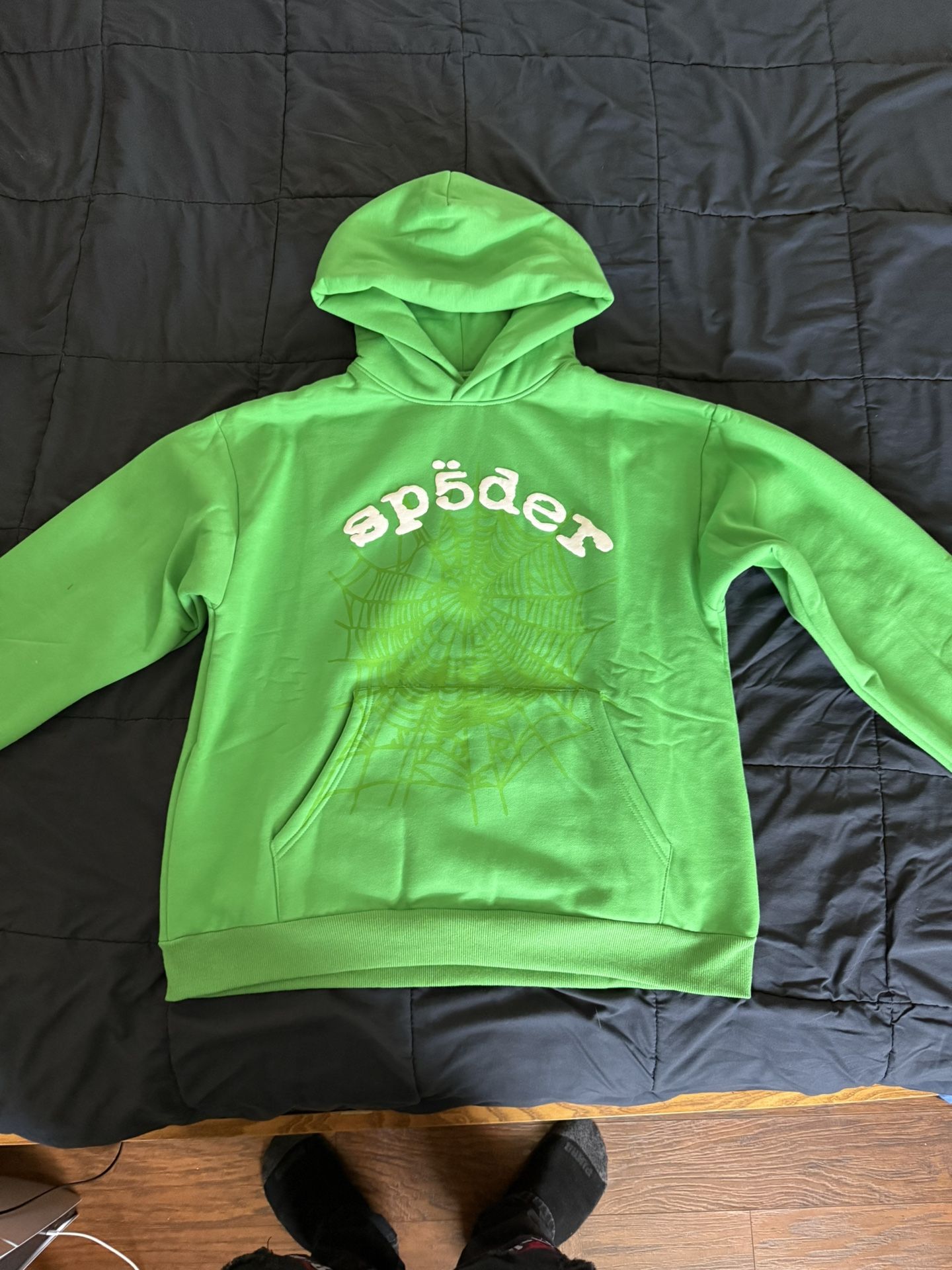 Green Spider Hoodie