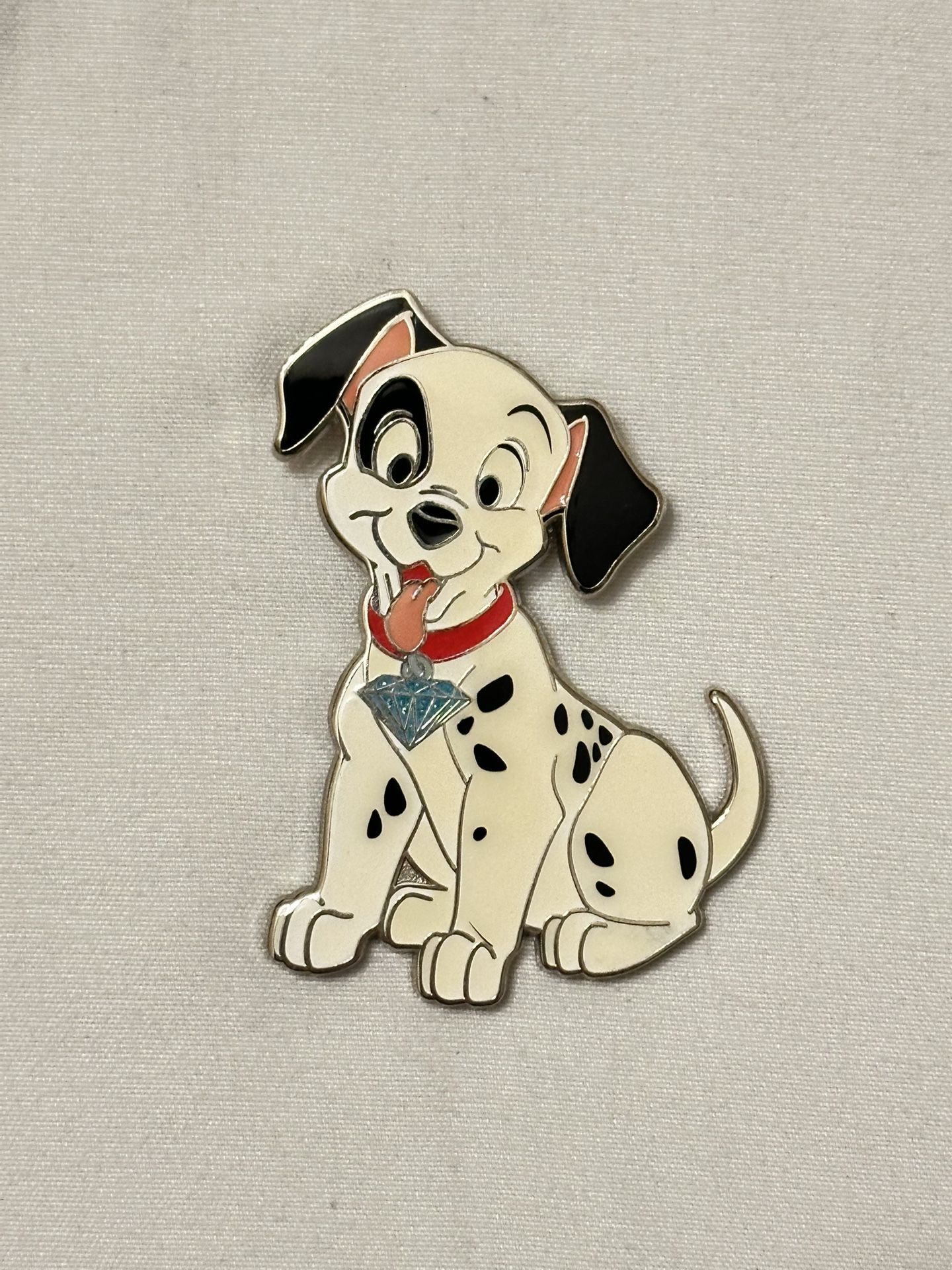 Disney WDI Disneyland 60th Anniversary Diamond Character LE 250 Pin - Patch Dog