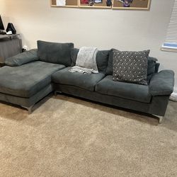 Used Gray Couch 