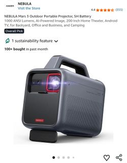 NEBULA Mars 3 Outdoor Portable Projector