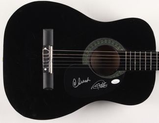 Cheech & Chong Signed Acoustic Guitar