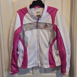 Women's Harley Davidson motorcycle riding jacket size large