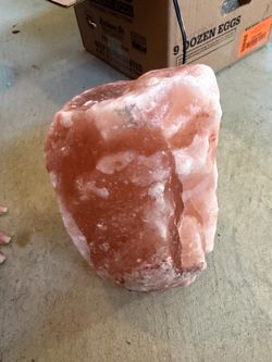 Rock Salt Lamp