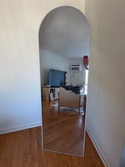 Floor Mirror - White Frame