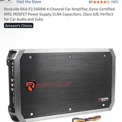Rockville Phenom RXAf2 2500 Watt Amplifier