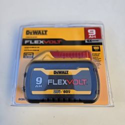 Dewalt 60v Flexvolt Battery 9.0 Brand New 