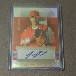2004 Upper Deck SP Prospects Jason Jaramillo Philadelphia Phillies Pittsburgh Pirates #338 Auto Autograph Rookie RC Signature 27/400 Baseball Card MLB
