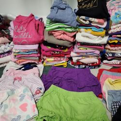 100pcs Baby Girl Clothes Size 12m, 18m, & 24m