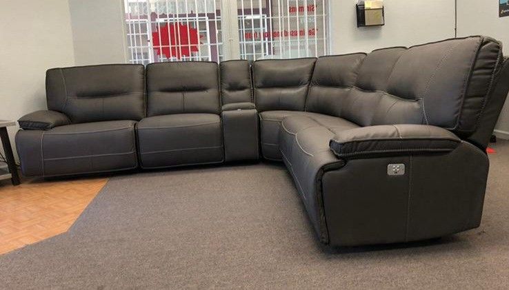 Non Scratchable, Non Puncture Leather Sectional