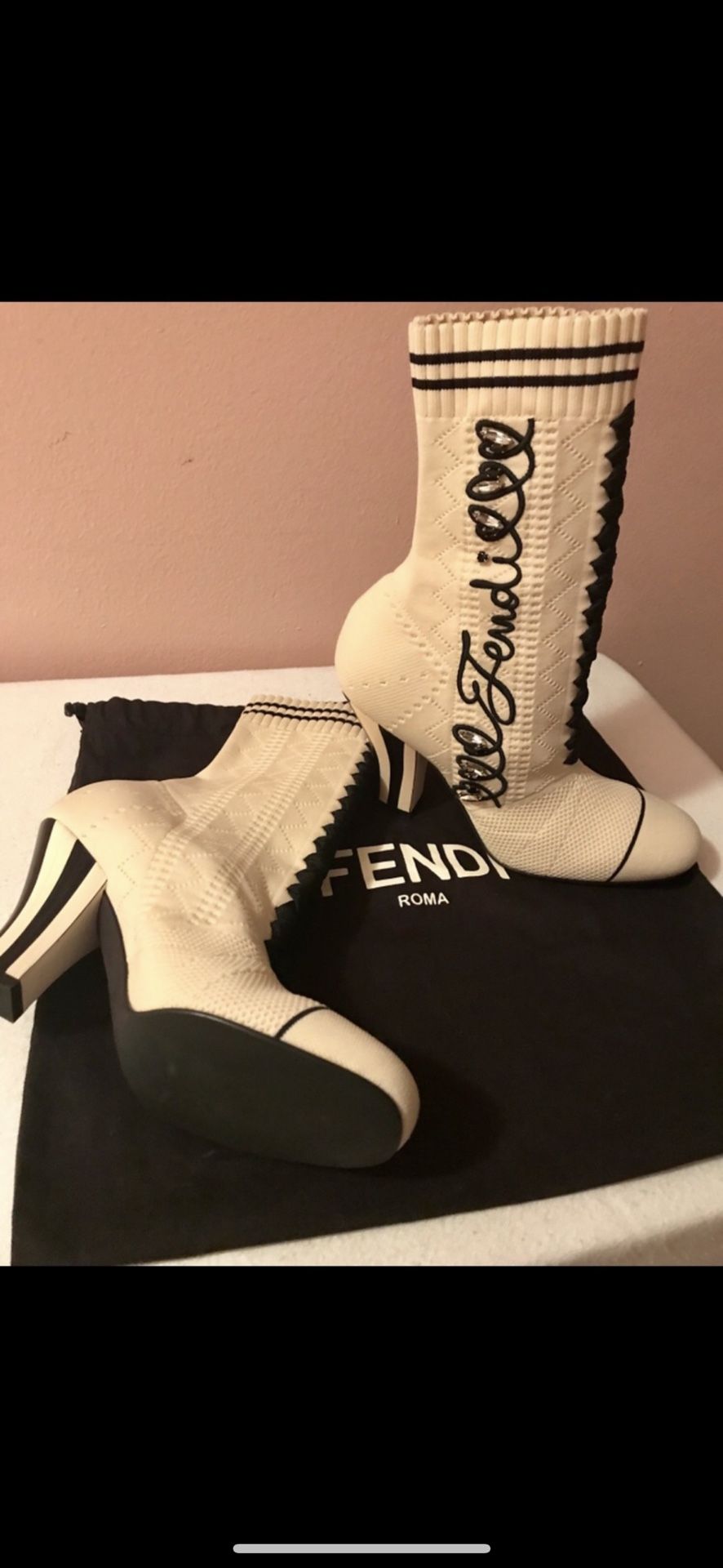 FENDI BOOTIES SIZE 36