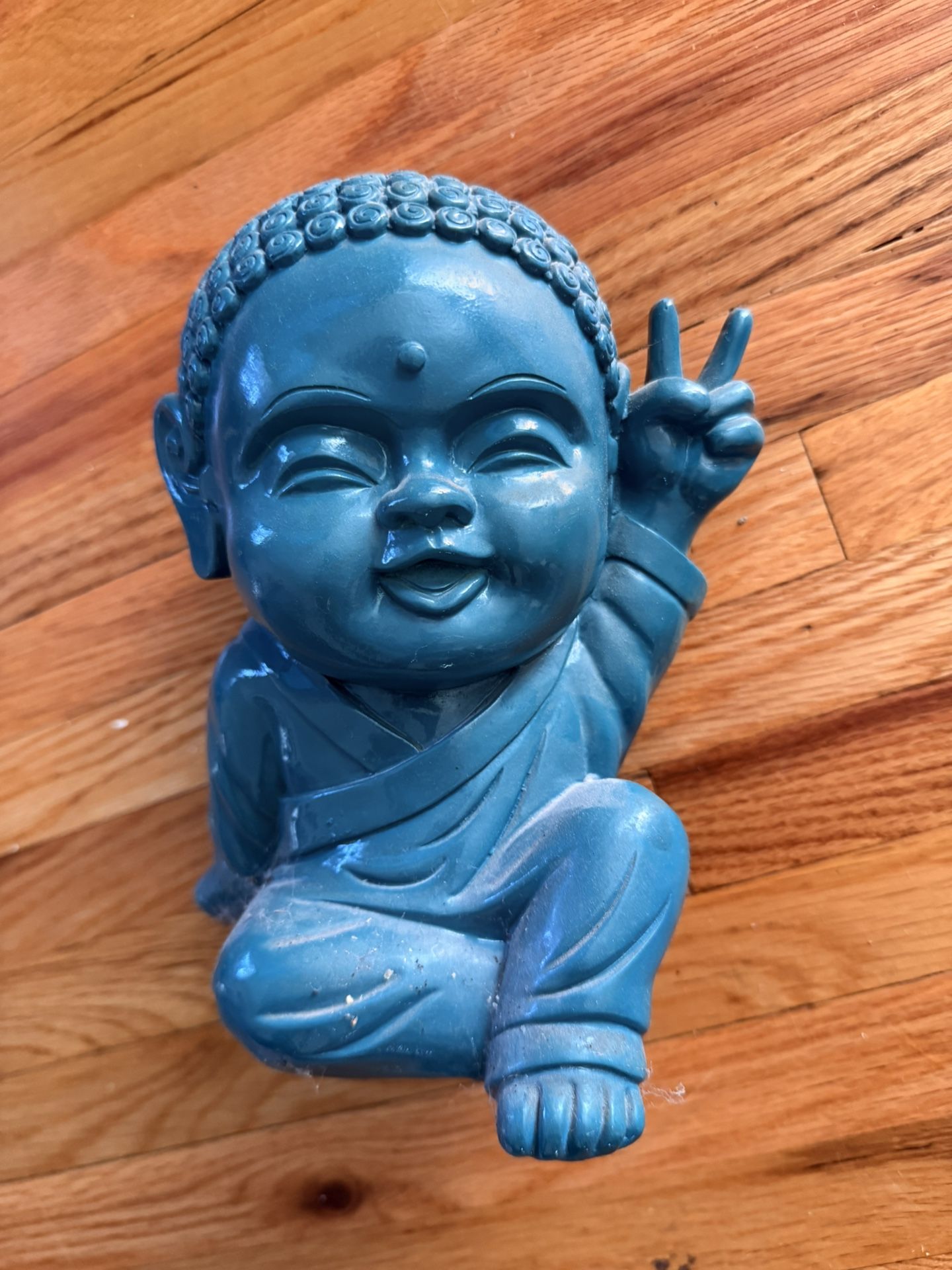 Resin Peace Buddha