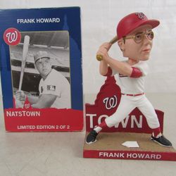 Washington Senators/Nationals Frank Howard Bobblehead SGA 08/22/09-New


