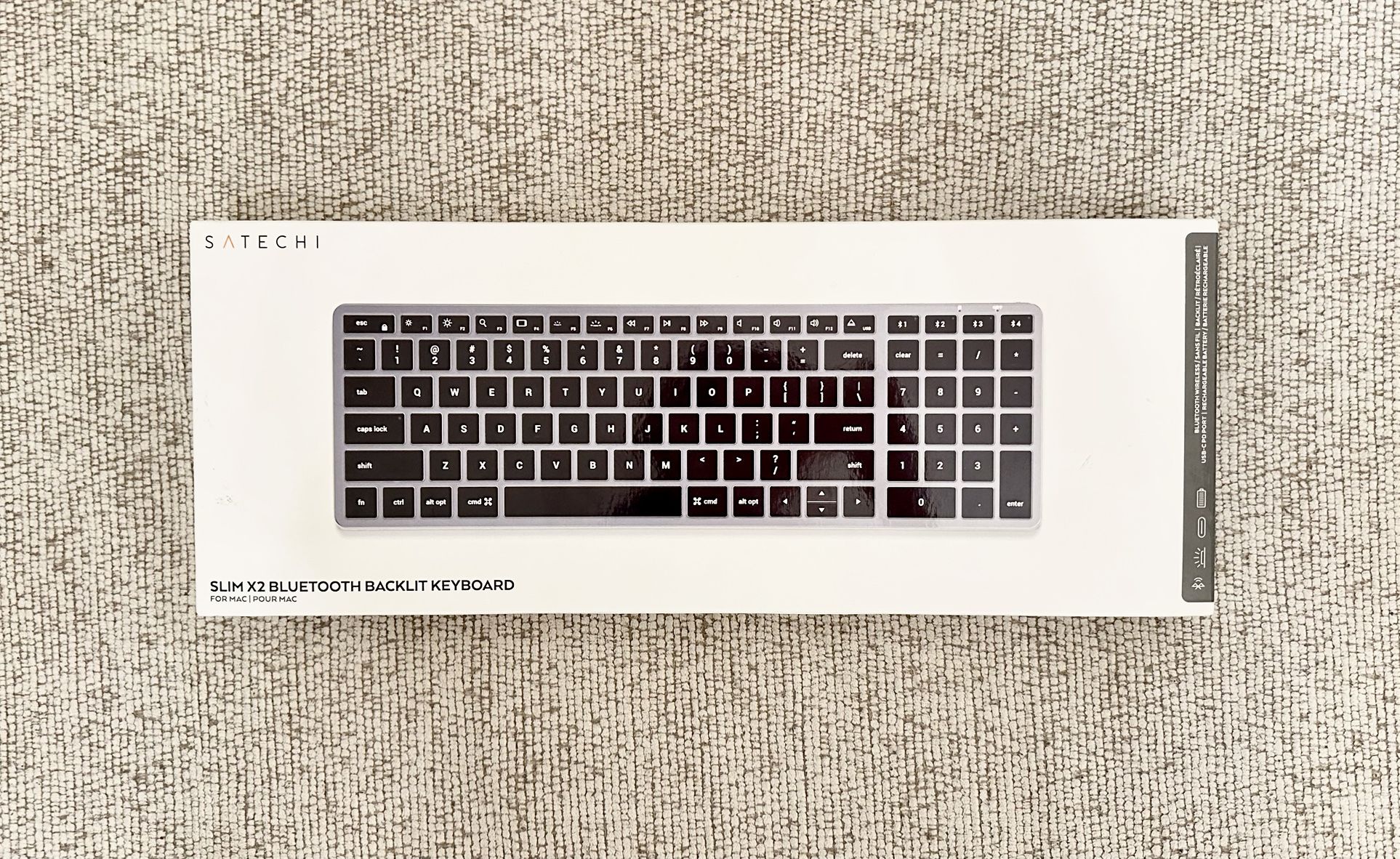 🔥NEW🔥 Satechi Slim X2 Bluetooth Keyboard - Space Gray