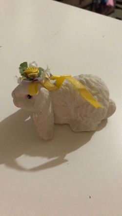 Vintage Resin Bunny