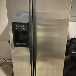 Side By Side Stainless Refrigerator 